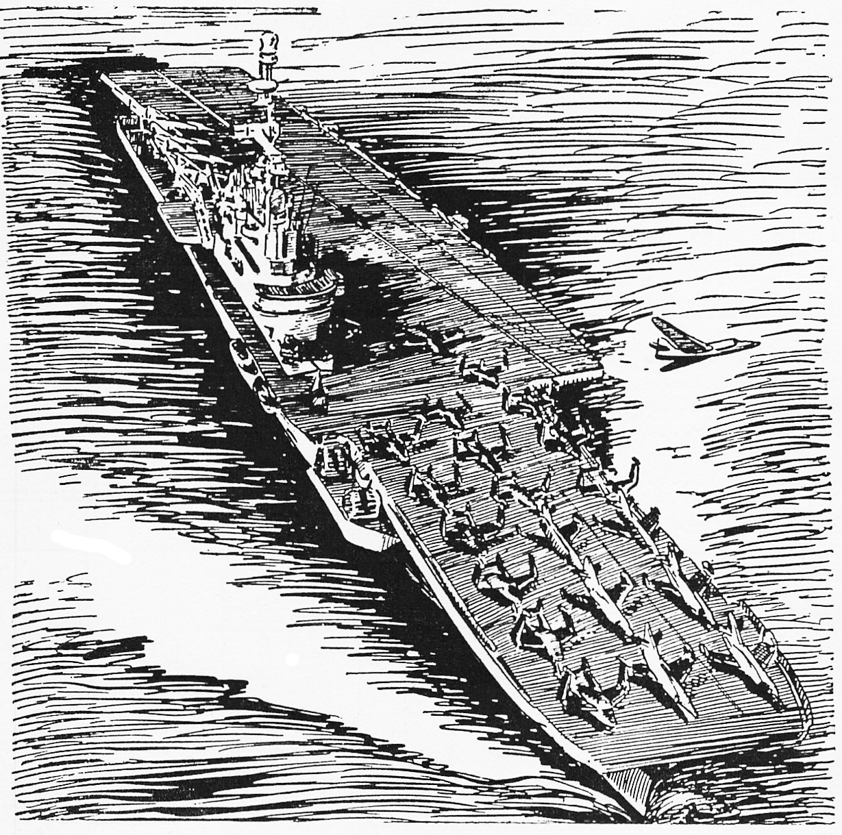 a culbuté la flotte française 3 lettres
