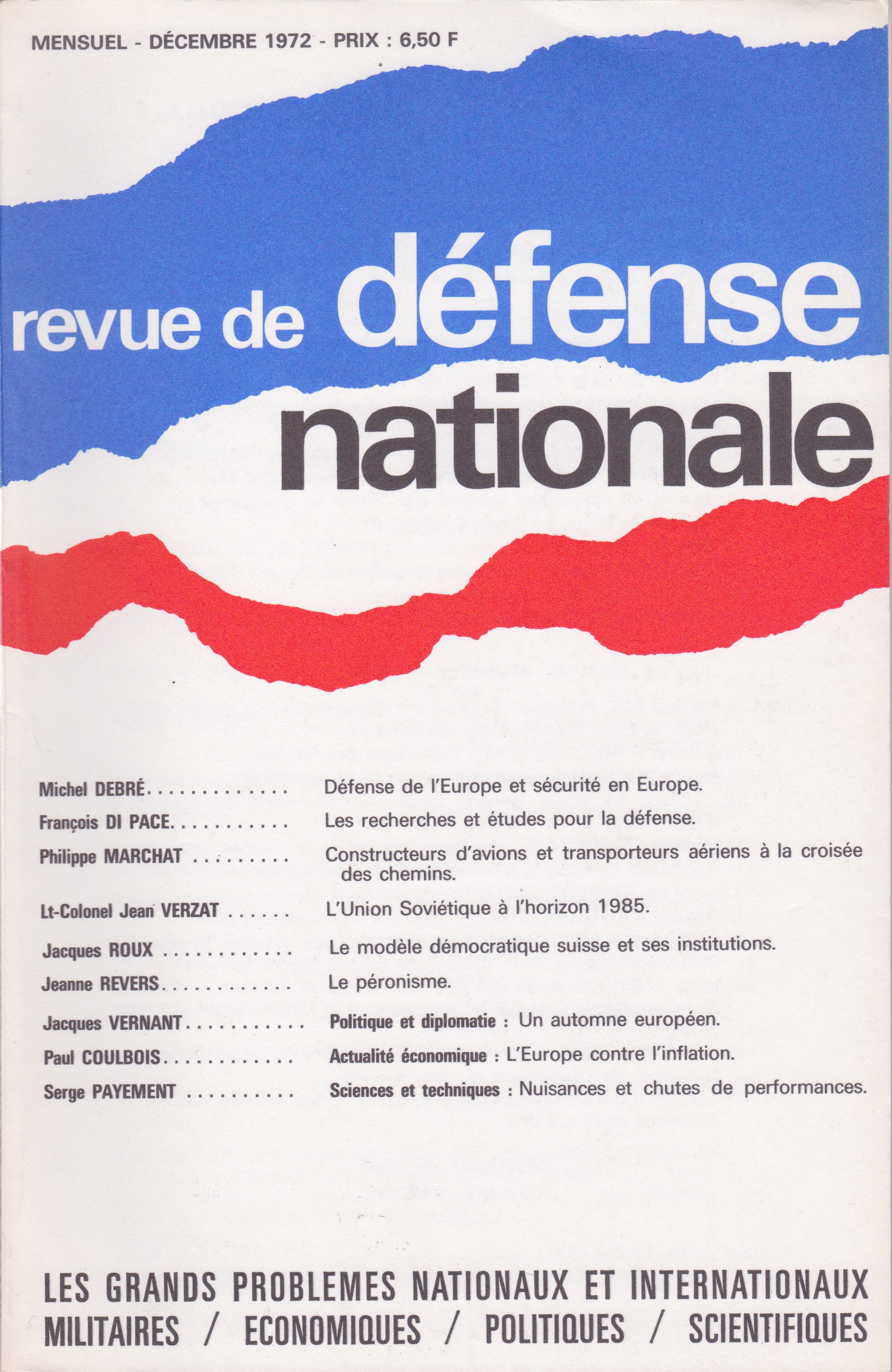 RDN n° 317, décembre 1972