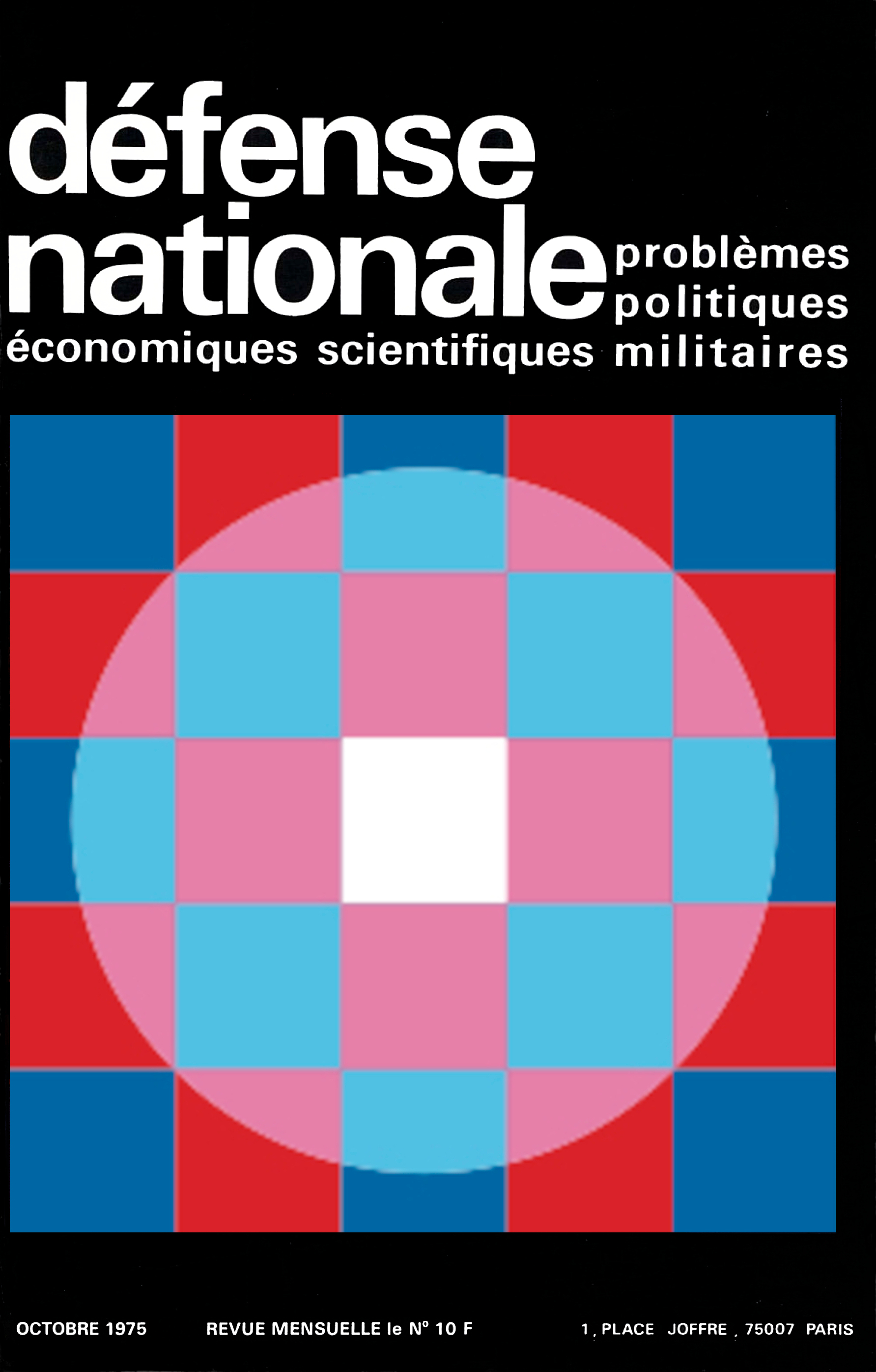 Couverture octobre 1975