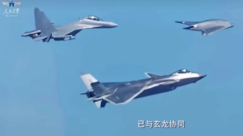 J-16D, J-20 et GJ-11
