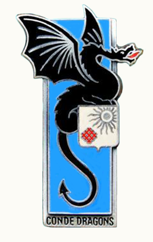 Insigne du 2e régiment de dragons