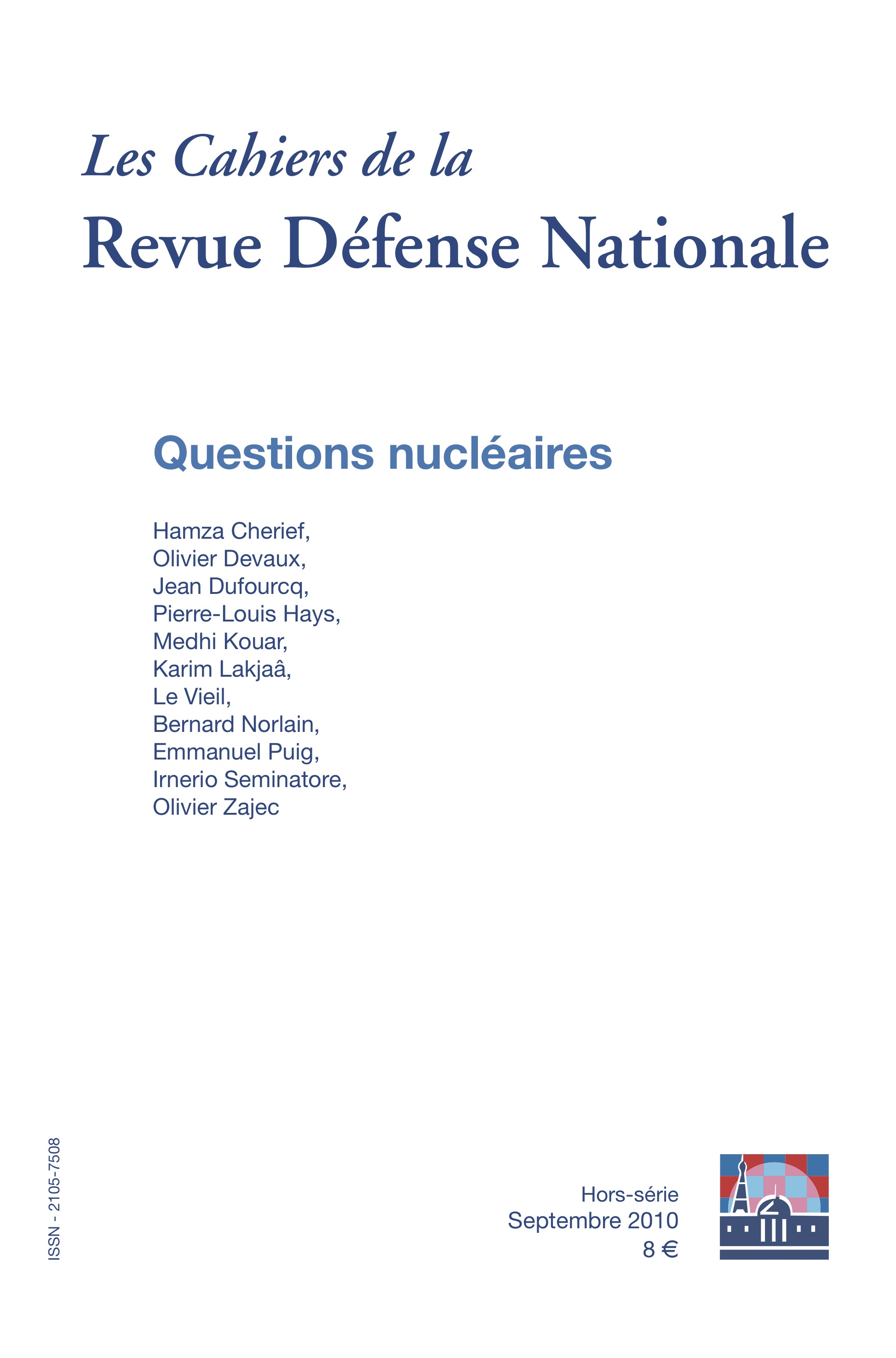 Questions nucl&eacute;aires