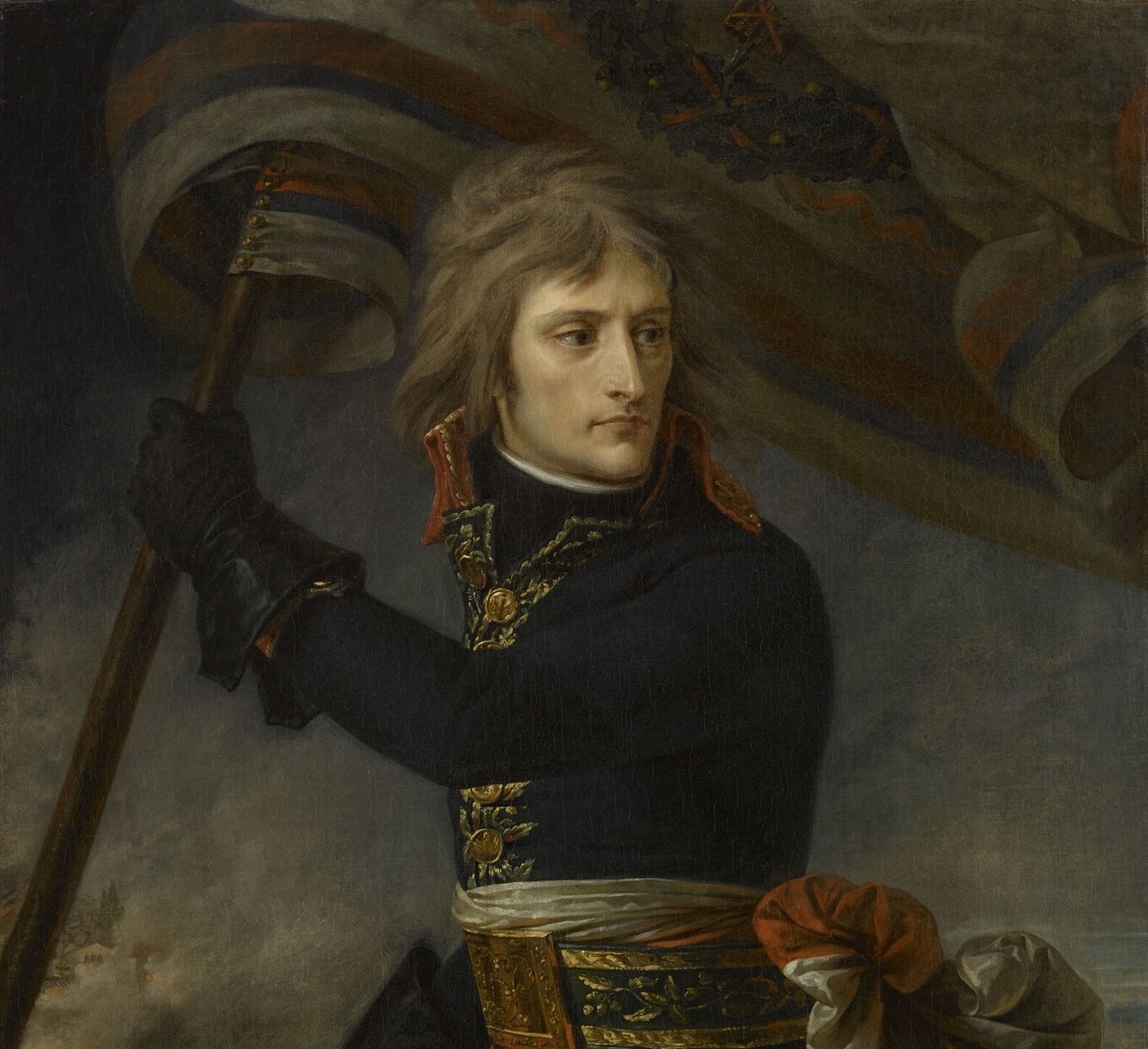 Le Général Bonaparte au Pont d'Arcole (Antoine-Jean Gros, Public domain, Wikimedia Commons)