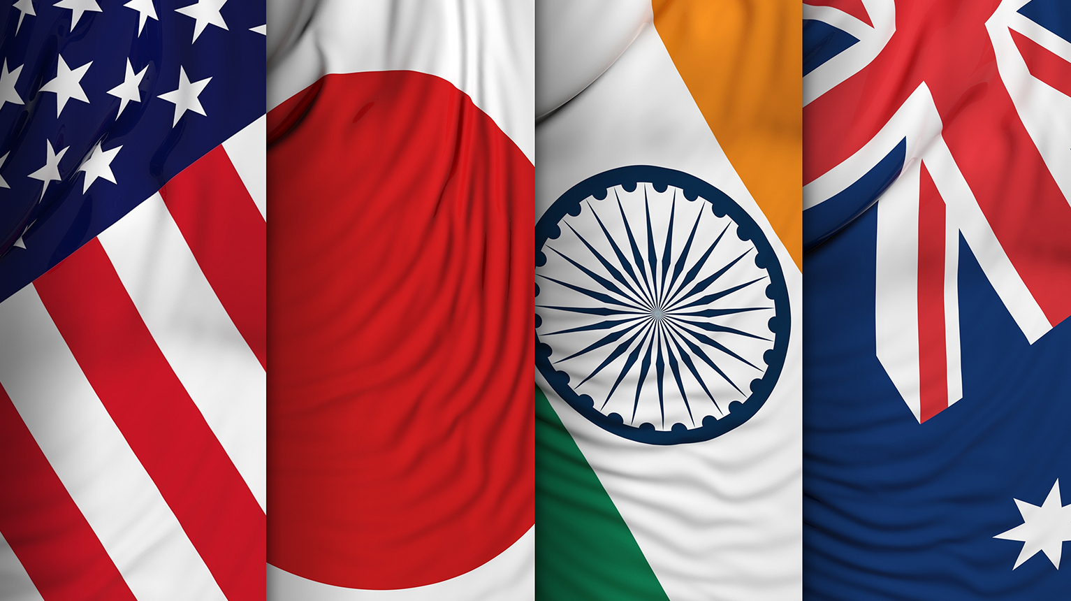États-Unis, Japon, Inde, Australie, les pays du QUAD (© Picasa)