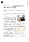 Des mines au large du Yémen : plus qu’un signal ? (T 920)
