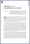 Génération « Y », une génération au combat (T 940)
