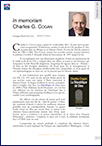 In memoriam Charles G. Cogan
