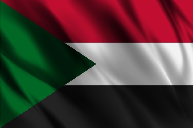 Drapeau du Soudan (© Freepik)