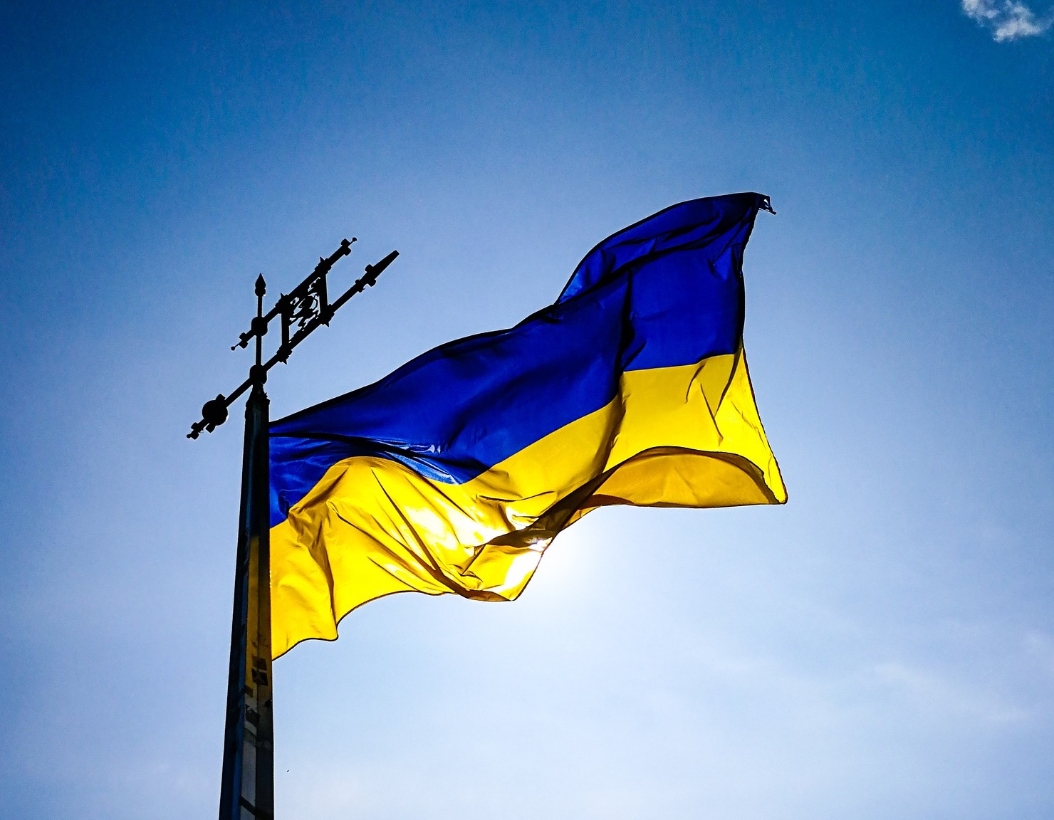 Drapeau de l'Ukraine (© Pixabay)